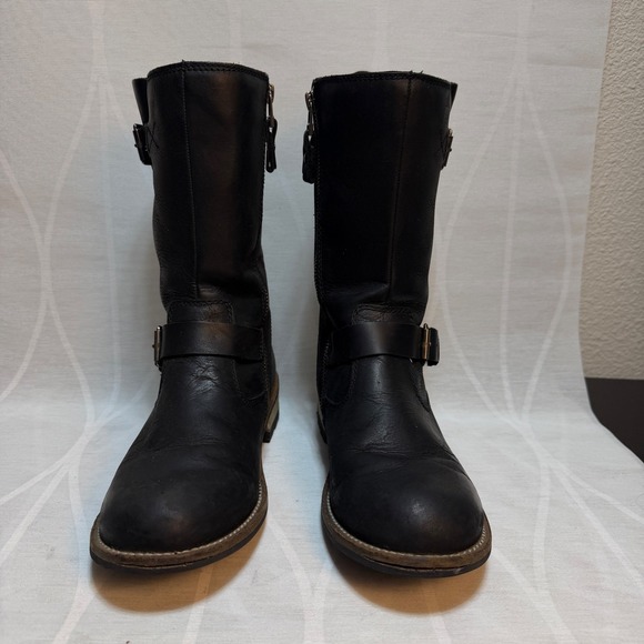 Kodiak‎ Alcona Waterproof Black Leather Motorcycle Boots Womens Size 6 - Picture 3 of 10